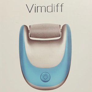Vimdiff Rechargeable Pedi Pedicure Foot Scrubber
